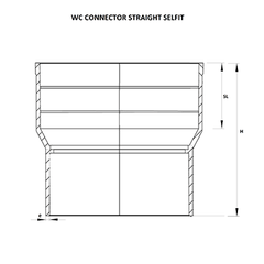 Urja Enterprise Finolex SWR Pipe - Straight Connector