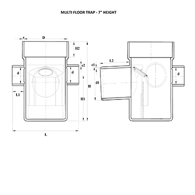 Urja Enterprise Finolex SWR 7-inch Multi-floor Trap Fitting