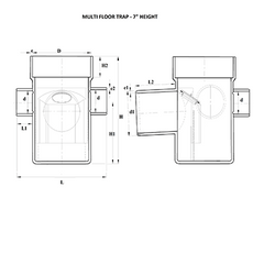 Urja Enterprise Finolex SWR 7-inch Multi-floor Trap Fitting