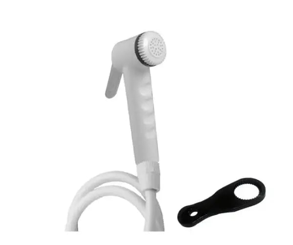 Urja Enterprisr Plastic Jet Spray – Complete Health Faucet Set with Hose & Wall Stand, 1.5meter (Pack of 1)