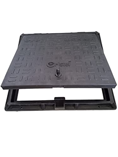 Urja Enterprise PVC Manhole Cover Floor | Drainage Cover | Chamber Cover (1 pcs) (PVC)(All Size)