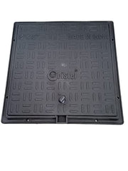 Urja Enterprise PVC Manhole Cover Floor | Drainage Cover | Chamber Cover (1 pcs) (PVC)(All Size) 15 x 15