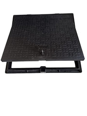 Urja Enterprise PVC Manhole Cover Floor | Drainage Cover | Chamber Cover (1 pcs) (PVC)(All Size)