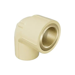 Urja Enterprise CPVC Elbow Fitting and Brass Elbow Fitting 90° (Pack of 5 Pcs) New 1 × 1 2"