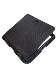 Urja Enterprise PVC Manhole Cover Floor | Drainage Cover | Chamber Cover (1 pcs) (PVC)(All Size)