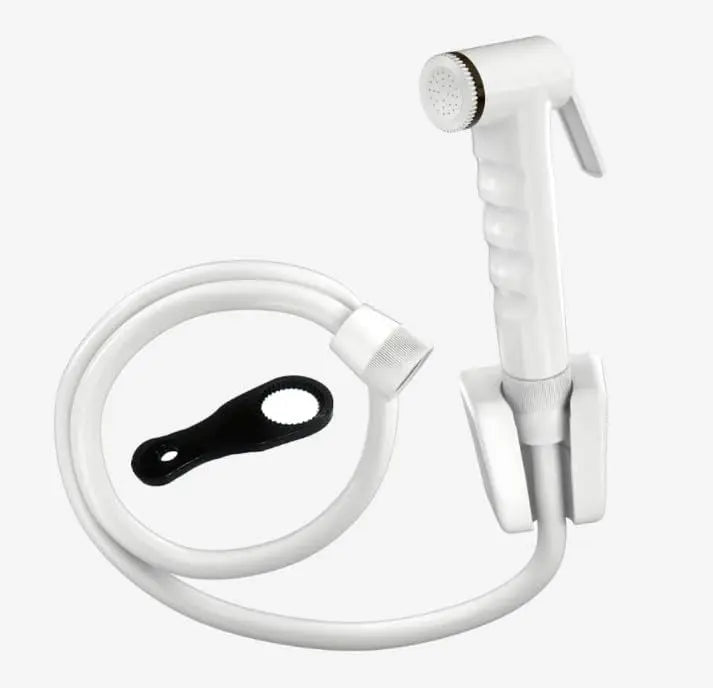 Urja Enterprisr Plastic Jet Spray – Complete Health Faucet Set with Hose & Wall Stand, 1.5meter (Pack of 1)