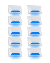 Urja Enterprise Italic 3&4 Modular Western LED Foot Light Convertible Under Cabinet Light, Soft White Outdoor Deck Wall Recessed Foot Stair Nosing Light PACK OF 10 BLUE