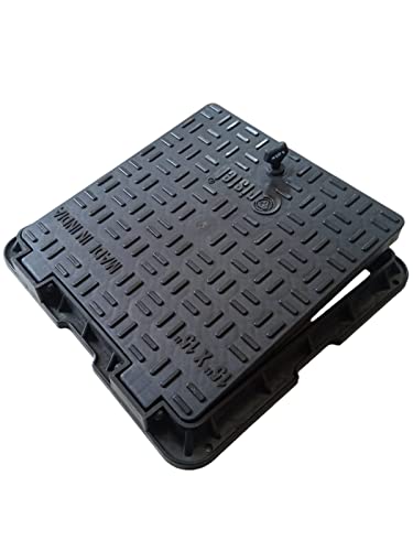 Urja Enterprise PVC Manhole Cover Floor | Drainage Cover | Chamber Cover (1 pcs) (PVC)(All Size)