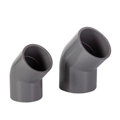 Urja Enterprise 45° PVC Elbow Pipe Fitting – High-Quality, Leak-Proof Angular Connector for Plumbing, Drainage & Irrigation (Pack of 1)