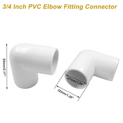 4-Way PVC Elbow Pipe Fitting Manufacturer and Supplier