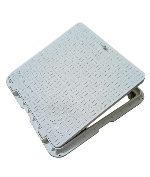 Urja Enterprise PVC Manhole Cover Floor | Drainage Cover | Chamber Cover (1 pcs) (PVC)(All Size)