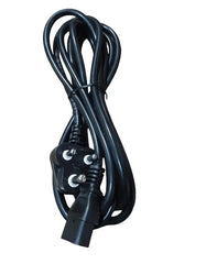 URJA Store 9 Feet 3-Pin Power Extension Cable for Computer and Electronics 6 AMP (2.5MTR)