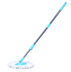 Urja Enterprise 360° Bucket Spin Mop Stick (Blue) with Microfiber Refill Default Title
