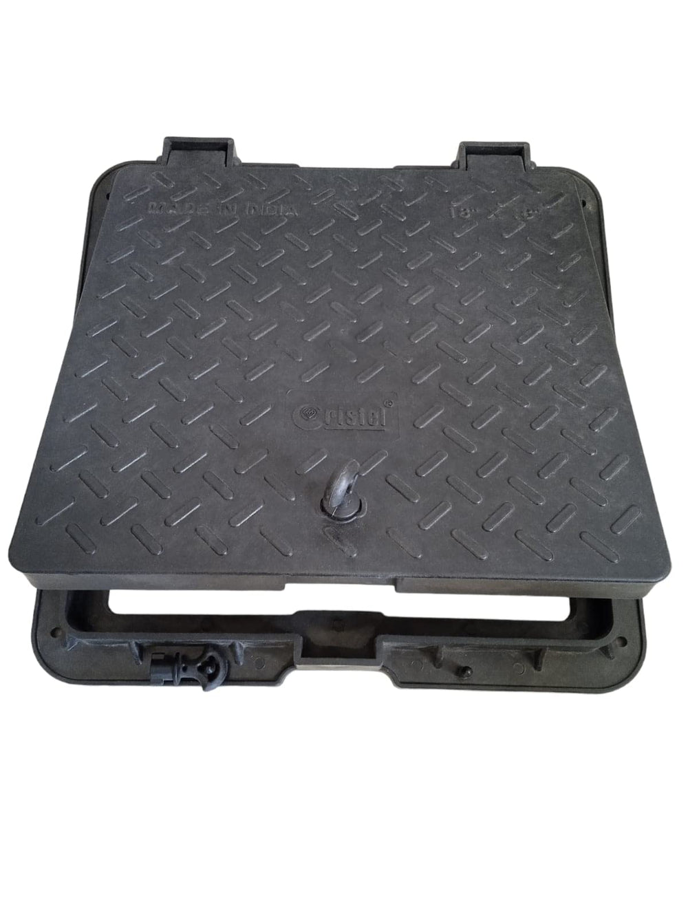 Urja Enterprise PVC Manhole Cover Floor | Drainage Cover | Chamber Cover (1 pcs) (PVC)(All Size) 18 x 18 HEAVY