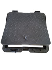 Urja Enterprise PVC Manhole Cover Floor | Drainage Cover | Chamber Cover (1 pcs) (PVC)(All Size) 18 x 18 HEAVY