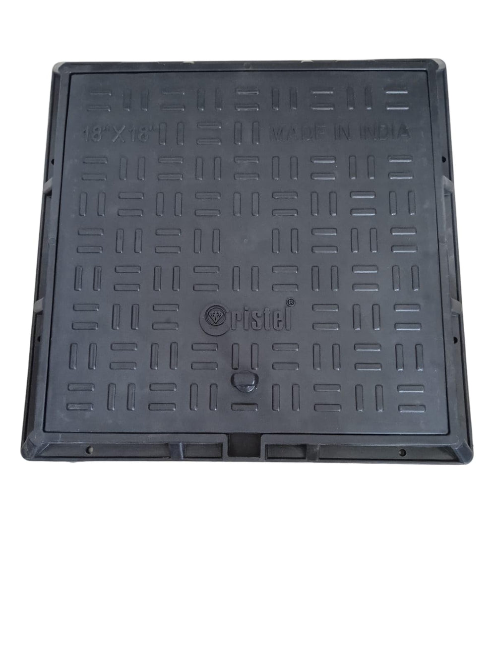 Urja Enterprise PVC Manhole Cover Floor | Drainage Cover | Chamber Cover (1 pcs) (PVC)(All Size) 18 x 18