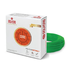 Polycab OPTIMA+ 90M coil | Flame Retardant | Lead free | 99.97% high purity copper | Rodent protection | PVC insulated housewire