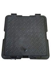 Urja Enterprise PVC Manhole Cover Floor | Drainage Cover | Chamber Cover (1 pcs) (PVC)(All Size) 18 x 18 Classic