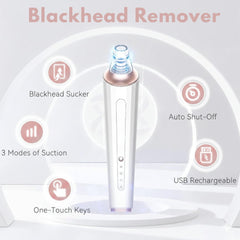 Urja Enterprise Plus Edition Multi-Function Blackhead Whitehead Remover Device, Skin Cleaner, Pimple Removal Tool, Acne Pimple Cleaner Vacuum Suction for Men and Women (Plus Edition)