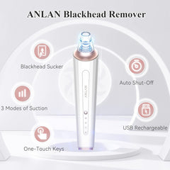 Urja Enterprise Plus Edition Multi-Function Blackhead Whitehead Remover Device, Skin Cleaner, Pimple Removal Tool, Acne Pimple Cleaner Vacuum Suction for Men and Women (Plus Edition)