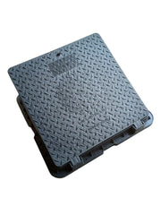 Urja Enterprise PVC Manhole Cover Floor | Drainage Cover | Chamber Cover (1 pcs) (PVC) (30 x 30 Heavy)