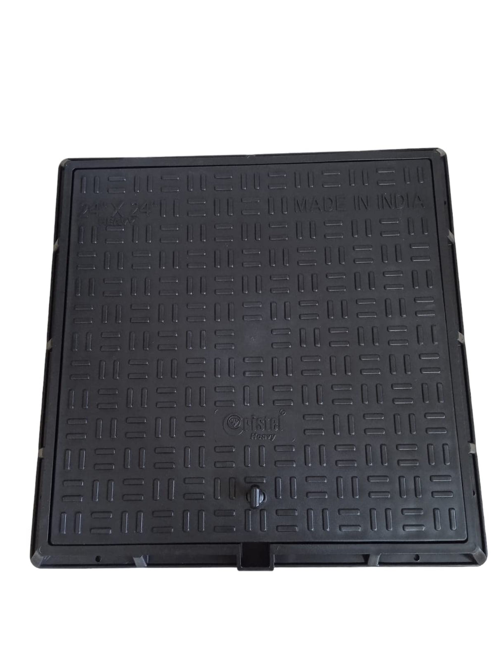Urja Enterprise PVC Manhole Cover Floor | Drainage Cover | Chamber Cover (1 pcs) (PVC)(All Size) 24 x 24 HEAVY