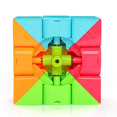 Urja Enterprise Cubes 3X3 High Speed Sticker Less Magic Puzzle Cube Game Toy Pack of 1,Multicolor,for Kid