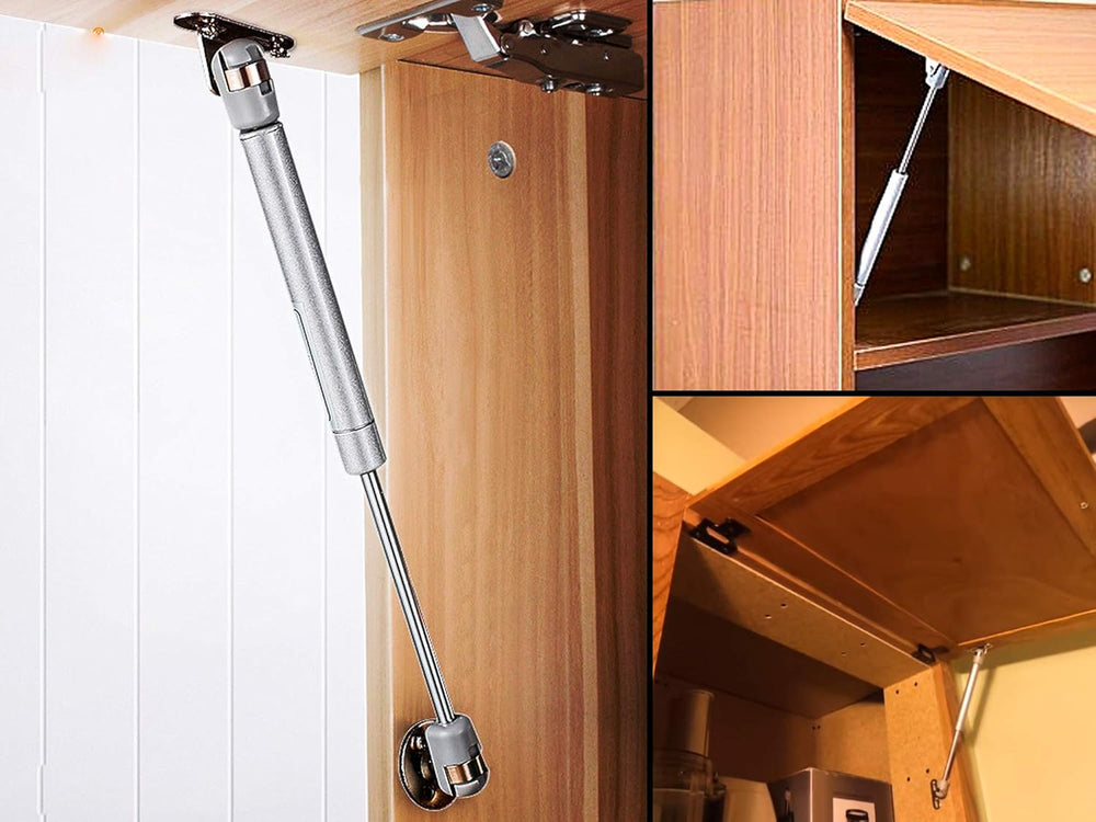 Urja Enterprise Gas Pumps, Gas Struts, Gas Shocks Lift Support for Cabinet (Code- Gas Pump normal, Size- 9" Load Capacity:- 30 kg, Color- Black, Pack of 1 Set of 2 PCS)