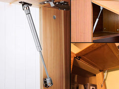 Urja Enterprise Gas Pumps, Gas Struts, Gas Shocks Lift Support for Cabinet (Code- Gas Pump normal, Size- 9" Load Capacity:- 30 kg, Color- Black, Pack of 1 Set of 2 PCS)