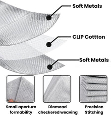 Urja Enterprise Non-Scratch Wire Dishcloth, Steel Scrubber for Utensils Cleaning, Multipurpose Wet and Dry Cleaning Dish Wash Cloth Scrubber for Washing Dishes, Sinks, Counters