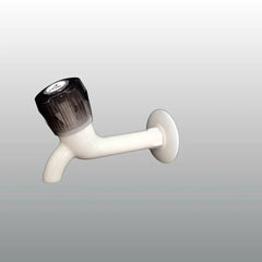 Urja Enterprise Cock Foam Flow Water Tap long body for Bathroom & Kitchen with Flange Superior Plastic Taps (Multi color) (pack of 1) (CP-102)