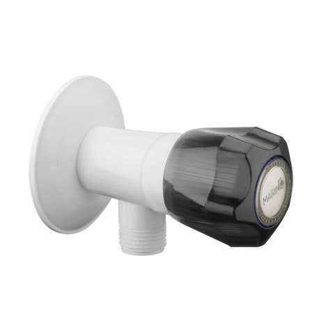 Urja Enterprise Cock Foam Flow Water Tap Angle Cock for Bathroom & Kitchen with Flange Superior Plastic Taps (Multi color) (pack of 1)(CP-105)