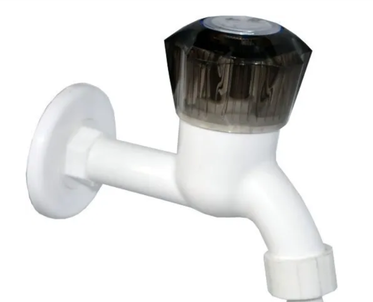 Urja Enterprise Cock Foam Flow Water Tap Long Body Foam Flow cock for Bathroom & Kitchen with Flange Superior Plastic Taps (Multi color) (pack of 1)(CP-114)