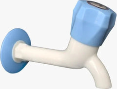 Urja Enterprise PVC Plastic Bib Cock/Water Taps for Kitchen Bathroom Wash Basins Long Body (Pack of 1)(CP-602)
