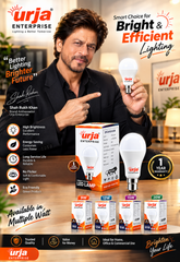 Urja Enterprise LED Bulb for Home & Office |White (2700K) | B22 Base|220 degree Light coverage |4Kv Surge Protection |400V High Voltage Protection |Energy Efficient