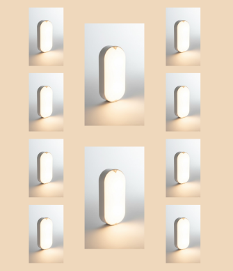 Urja Enterprise 9W Outdoor LED Bulkhead Wall & Ceiling Light – Mount Lamp for Balcony, Staircase, Parking, Terrace & Exterior Lighting (Multicolor)