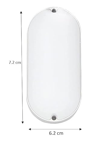 Urja Enterprise 9W Outdoor LED Bulkhead Wall & Ceiling Light – Mount Lamp for Balcony, Staircase, Parking, Terrace & Exterior Lighting (Multicolor)