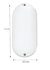 Urja Enterprise 9W Outdoor LED Bulkhead Wall & Ceiling Light – Mount Lamp for Balcony, Staircase, Parking, Terrace & Exterior Lighting (Multicolor)