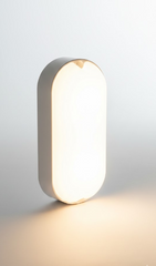 Urja Enterprise 9W Outdoor LED Bulkhead Wall & Ceiling Light – Mount Lamp for Balcony, Staircase, Parking, Terrace & Exterior Lighting (Multicolor) Pack of 1 warm white