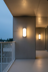 Urja Enterprise 9W Outdoor LED Bulkhead Wall & Ceiling Light – Mount Lamp for Balcony, Staircase, Parking, Terrace & Exterior Lighting (Multicolor)