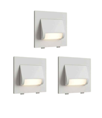 Urja Enterprise 3W Staircase Led Foot Light,2 Module,Plastic Material,Modern,Stylish,Home&Office,Indoor Light Pack of 3