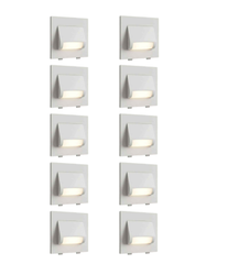 Urja Enterprise 3W Staircase Led Foot Light,2 Module,Plastic Material,Modern,Stylish,Home&Office,Indoor Light Pack of 10