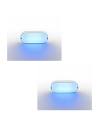 Urja Enterprise 9W Outdoor LED Bulkhead Wall & Ceiling Light – Mount Lamp for Balcony, Staircase, Parking, Terrace & Exterior Lighting (Multicolor)