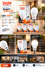 Urja Enterprise LED Bulb for Home & Office |White (2700K) | B22 Base|220 degree Light coverage |4Kv Surge Protection |400V High Voltage Protection |Energy Efficient