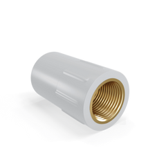 Finolex Brass-Insert Female Threaded Adapter – Secure uPVC Connection – IS 7834 Standard – Size 25 × 20 mm (¾″ × ½″) 25 × 20 mm (¾″ × ½″)