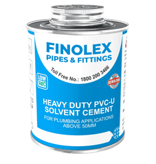 Urja Enterprise Heavy Duty PVC-U Solvent Cement for Plumbing (Finolex) 473 ml