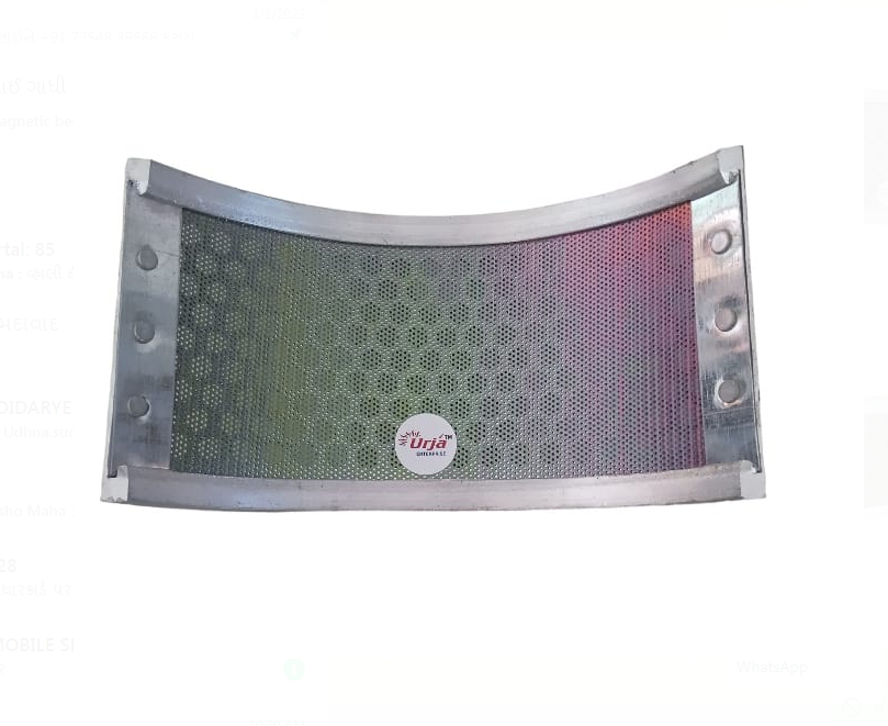 Urja Enterprise Heavy Aluminium Border 1 hp Flour mil Jali with Border (All Size) 2.5 no Aluminium