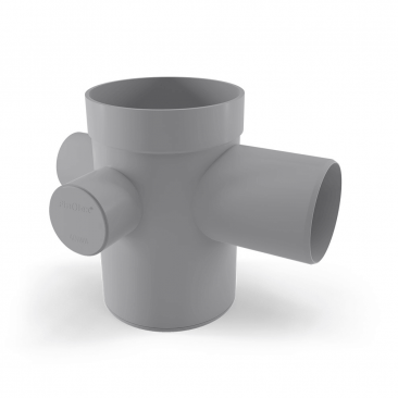 Urja Enterprise Finolex SWR 7-inch Multi-floor Trap Fitting 110 × 75 mm (4″ × 2½″)