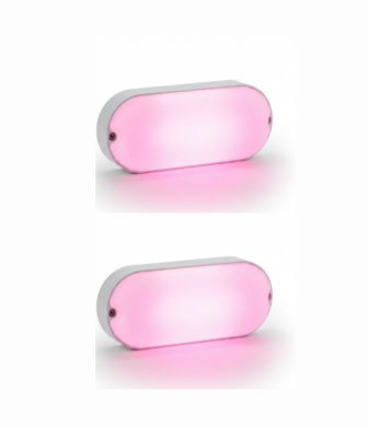 Urja Enterprise 9W Outdoor LED Bulkhead Wall & Ceiling Light – Mount Lamp for Balcony, Staircase, Parking, Terrace & Exterior Lighting (Multicolor)