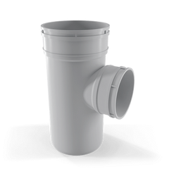 Urja Enterprise Finolex SWR Selfit Reducing Tee Fitting 160 × 110 mm (6″ × 4″)